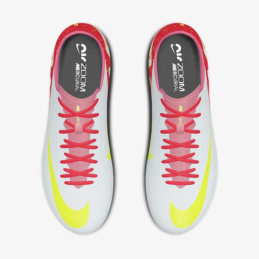 Giày Nike Mercurial Vapor 15 Academy By You Nữ Trắng Đỏ